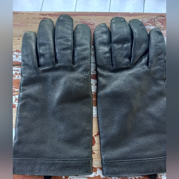 Men's Medium Leather gloves - Picture 2 of 7